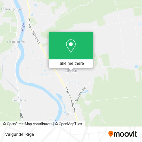 Valgunde map