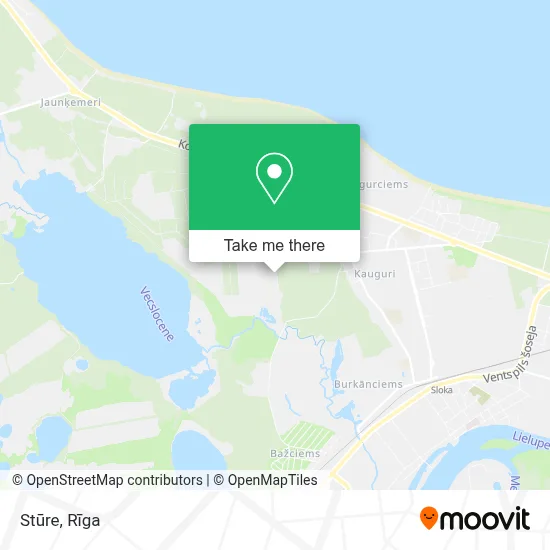 Stūre map