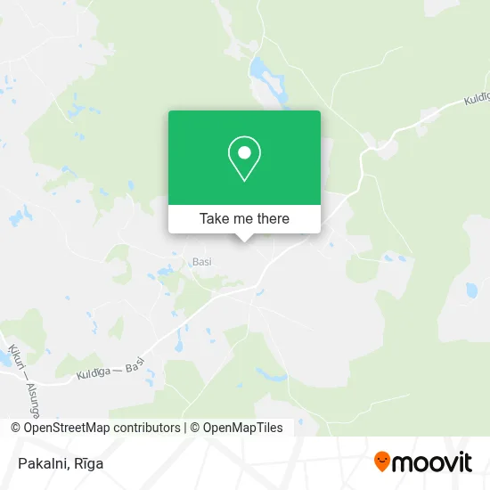 Pakalni map