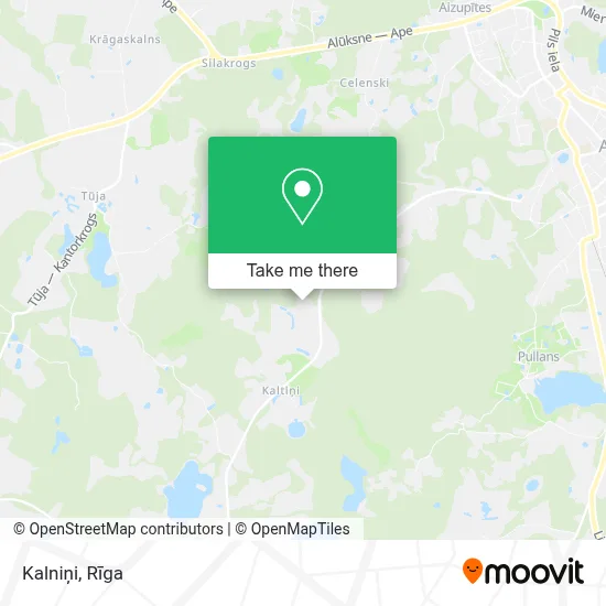 Kalniņi map