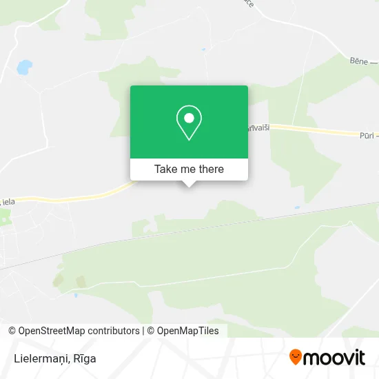 Lielermaņi map