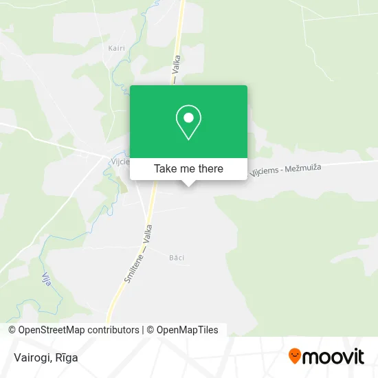 Vairogi map