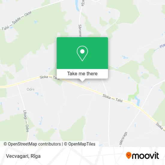 Vecvagari map