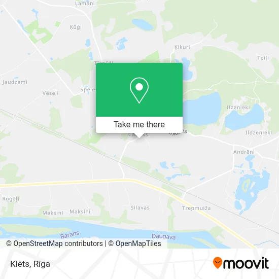 Klēts map