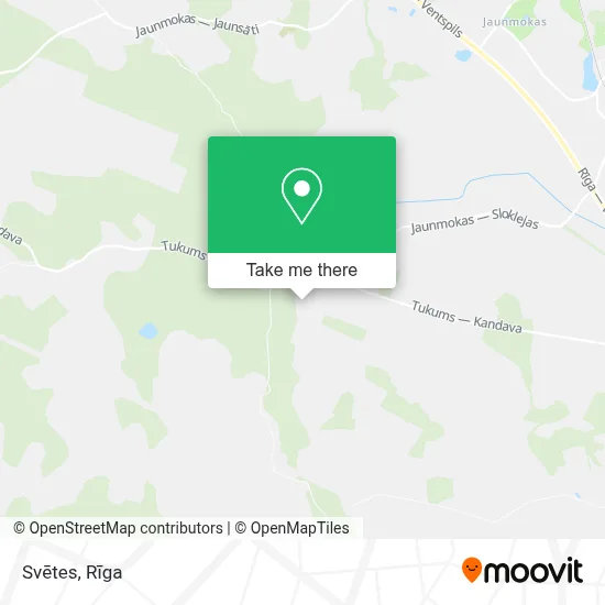 Svētes map