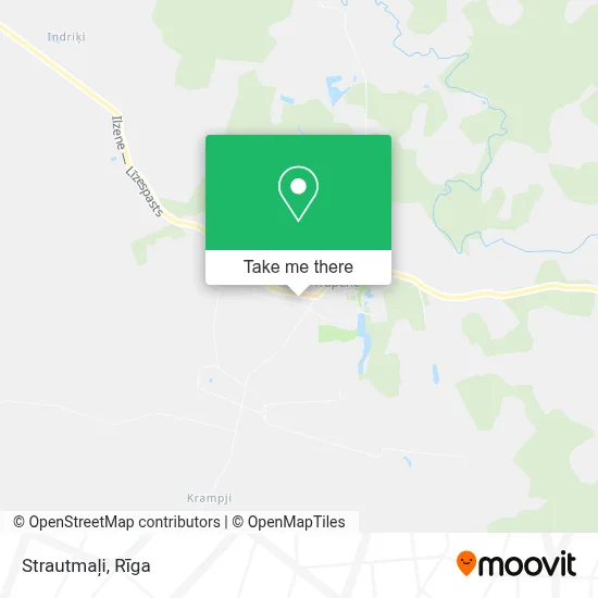 Strautmaļi map