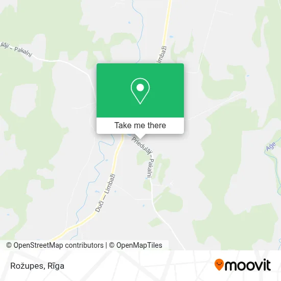 Rožupes map