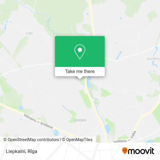 Liepkalni map