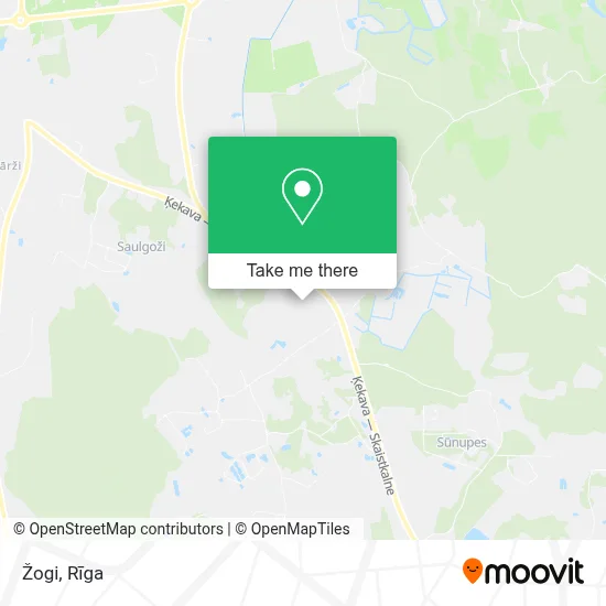 Žogi map