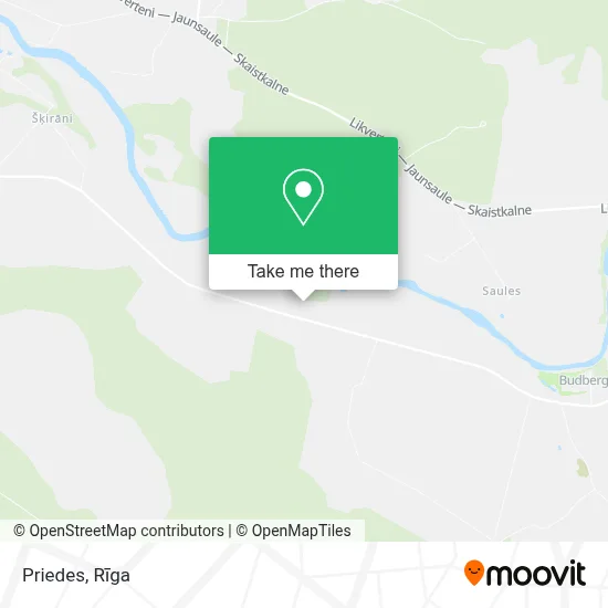 Priedes map