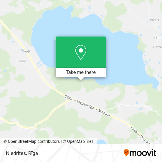 Niedrītes map