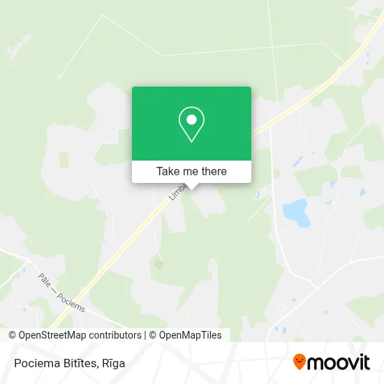 Pociema Bitītes map