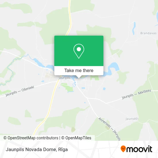 Jaunpils Novada Dome map