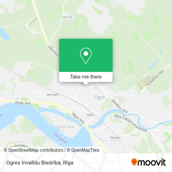 Ogres Invalīdu Biedrība map
