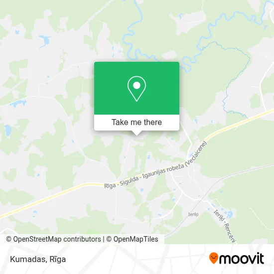 Kumadas map