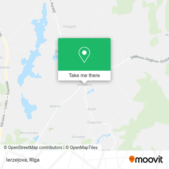 Ierzeļova map