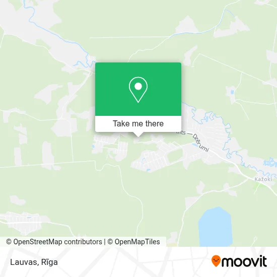Lauvas map