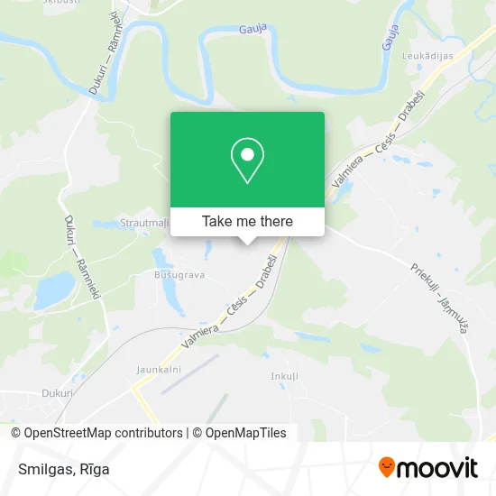 Smilgas map