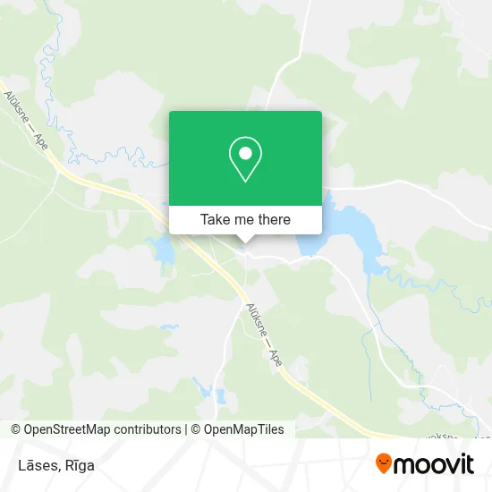 Lāses map