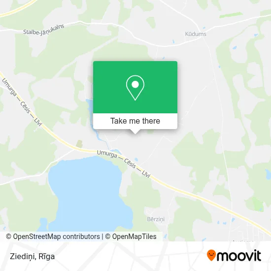 Ziediņi map