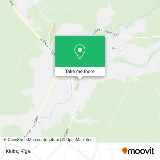 Klubs map
