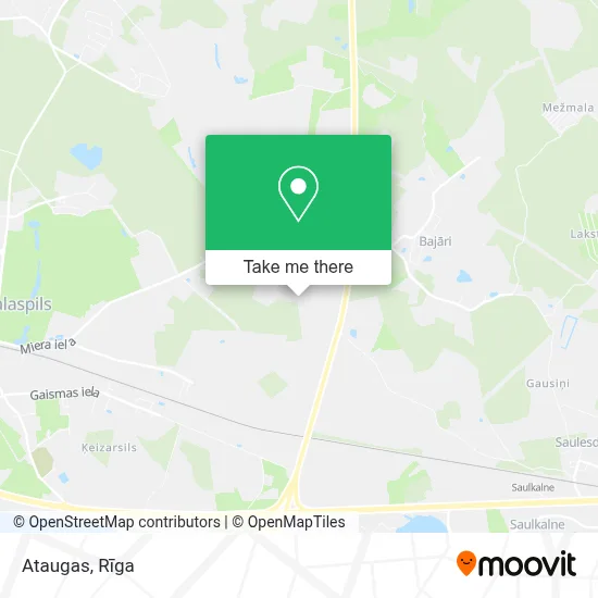 Ataugas map