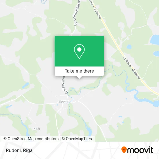 Rudeni map