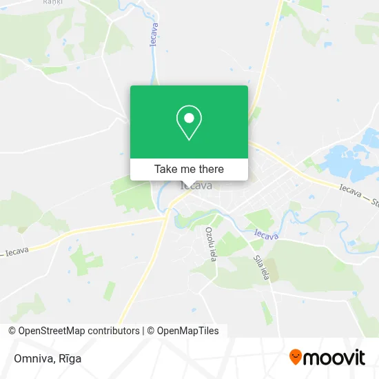 Omniva map