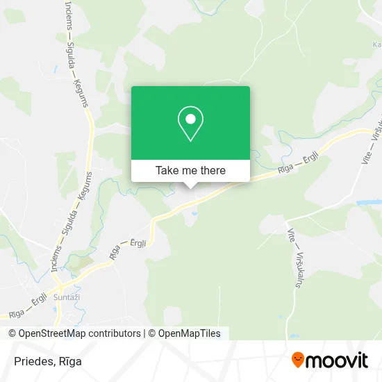 Priedes map