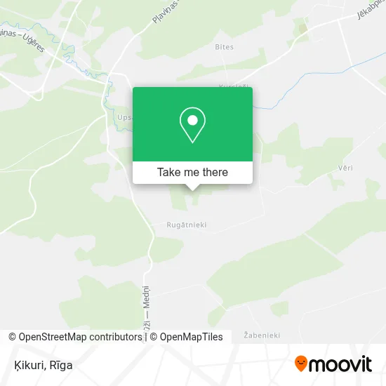 Ķikuri map