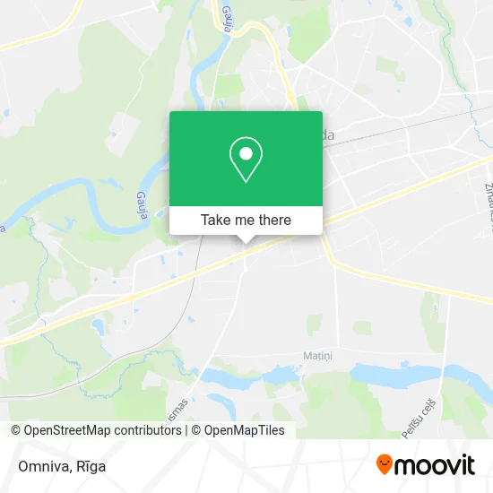 Omniva map