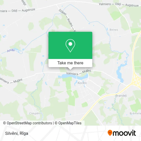 Silvēni map