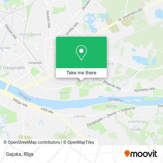 Gajoks map