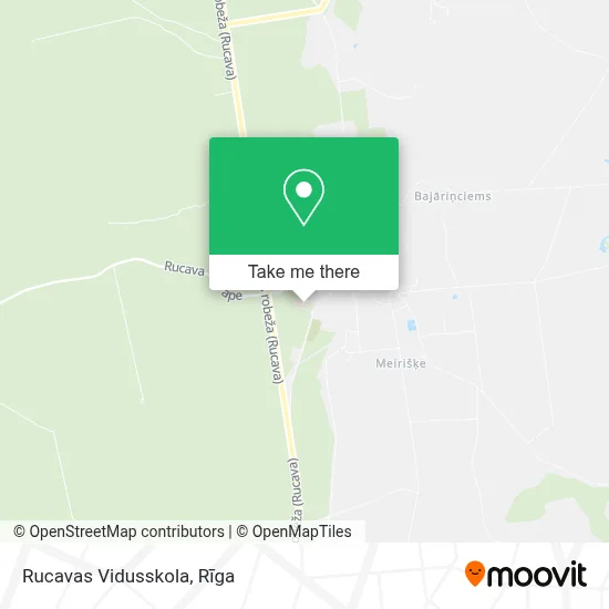 Rucavas Vidusskola map