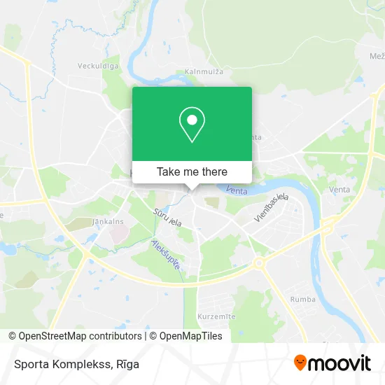 Sporta Komplekss map