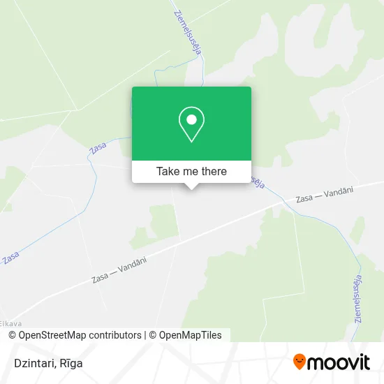 Dzintari map
