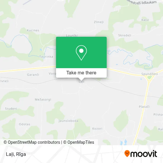 Laļi map