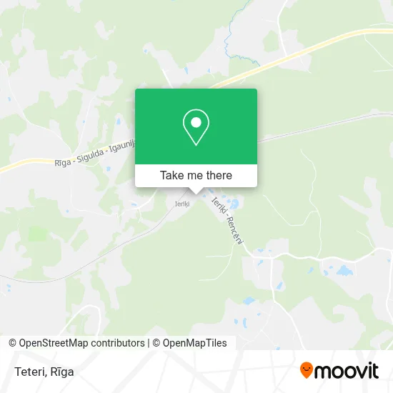 Teteri map