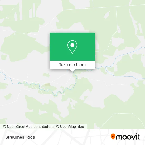 Straumes map
