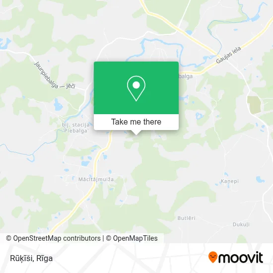 Rūķīši map