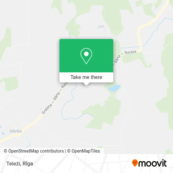 Teleži map