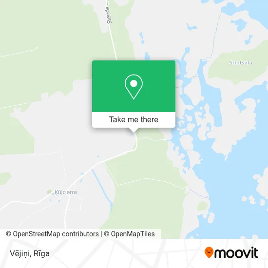 Vējiņi map