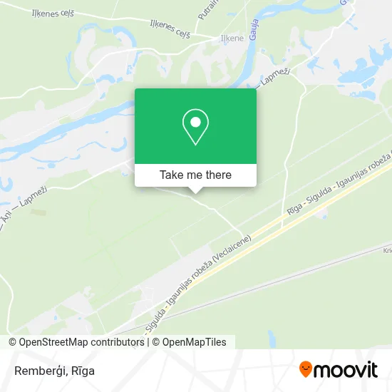 Remberģi map