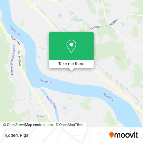 Ķoderi map