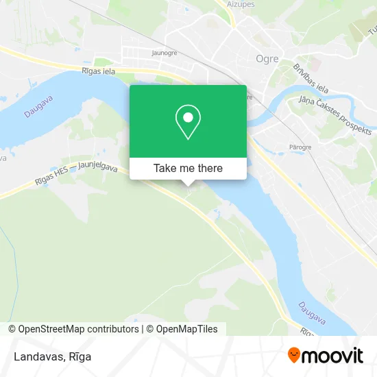 Landavas map