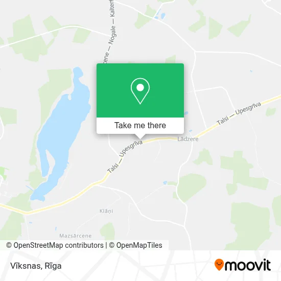 Vīksnas map
