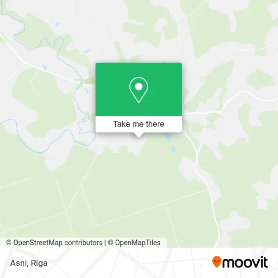 Asni map