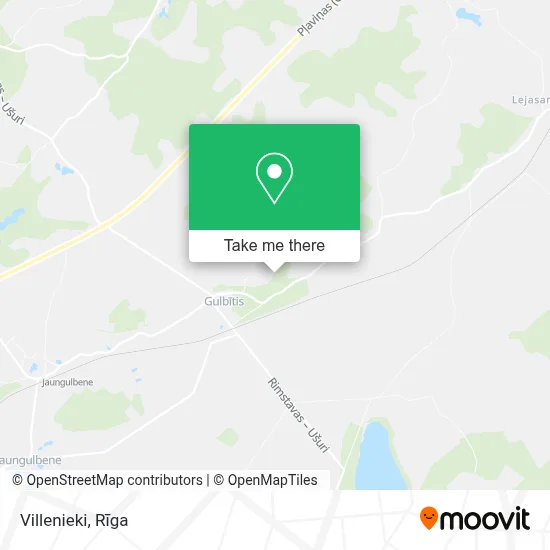Villenieki map