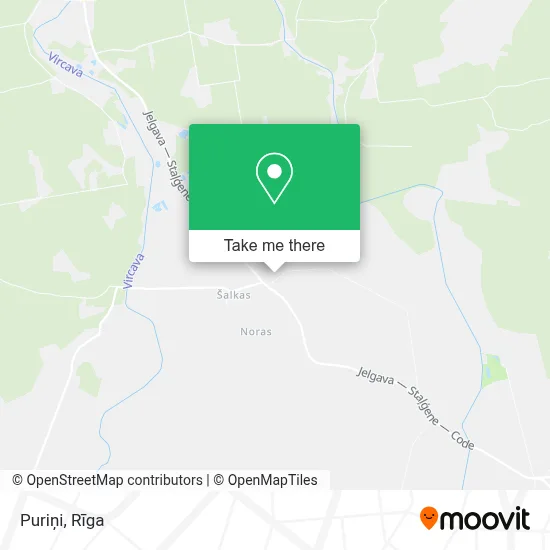 Puriņi map