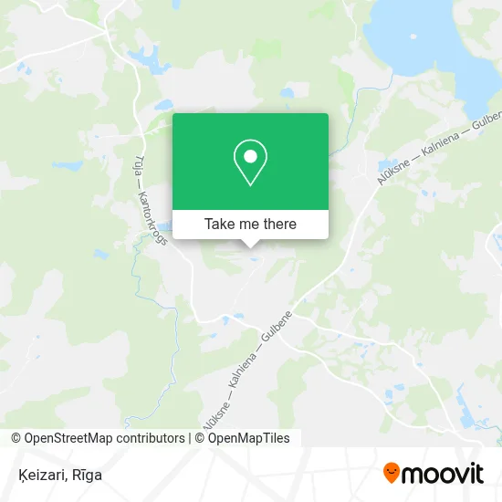 Ķeizari map